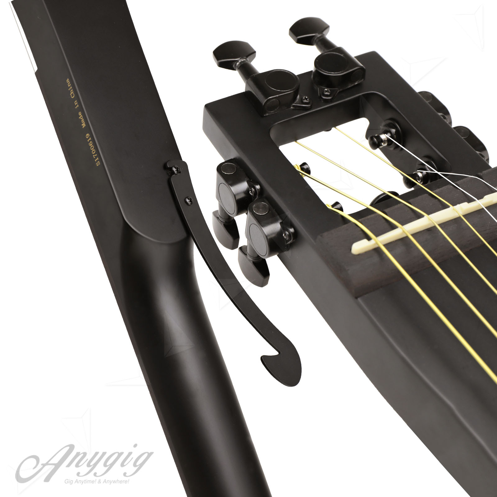 Anygig AGS Full Length Left Handed Traveler Protable Guitar 6 String ...