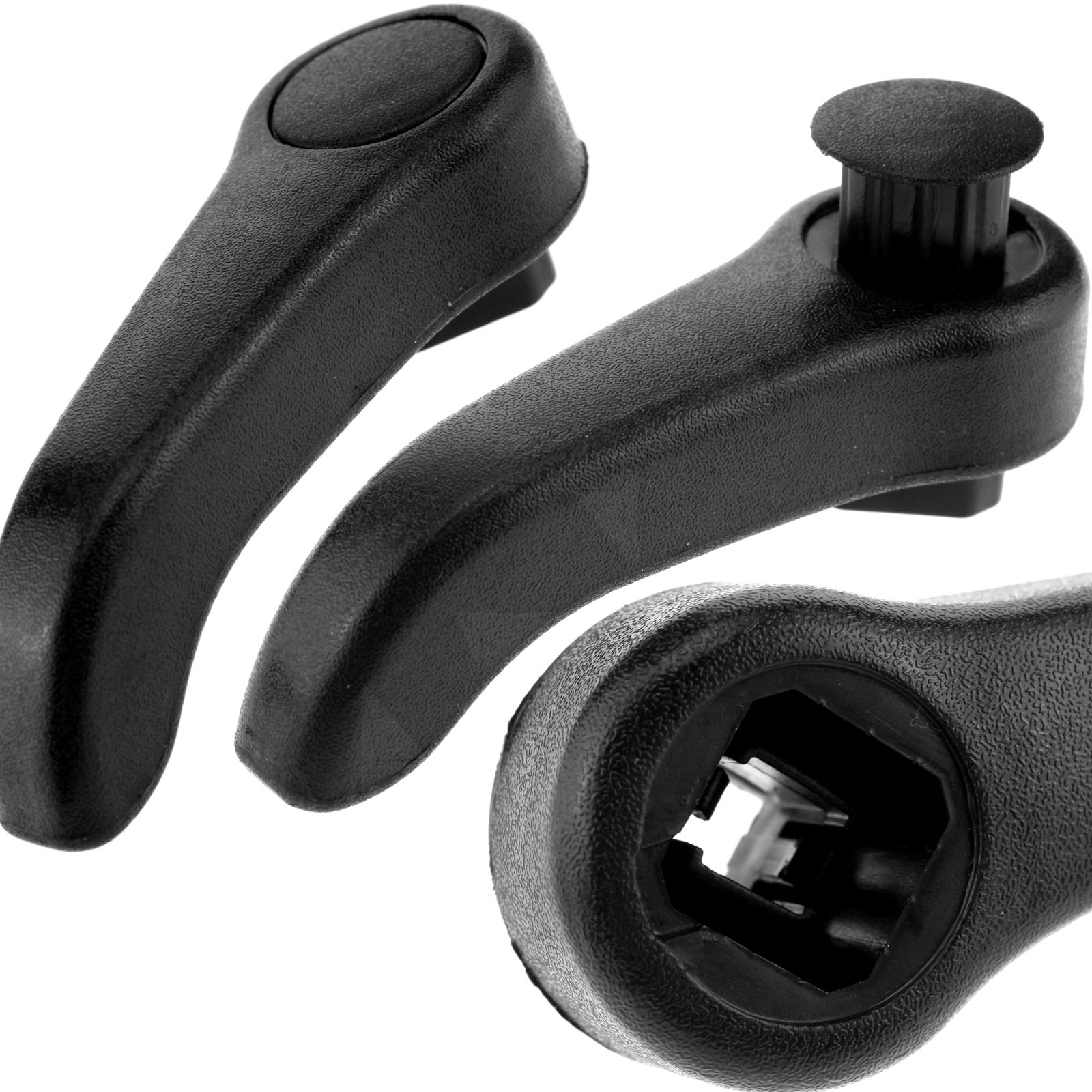 Pair of Seat Handles for Renault Clio MK2 Hatchback Adjust Lever Handle ...