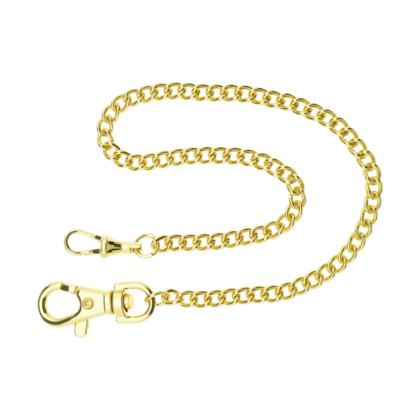 Pocket Watch Chain Vest Chain Albert 14.5 Inch Hanging Watch Chain Gold ...