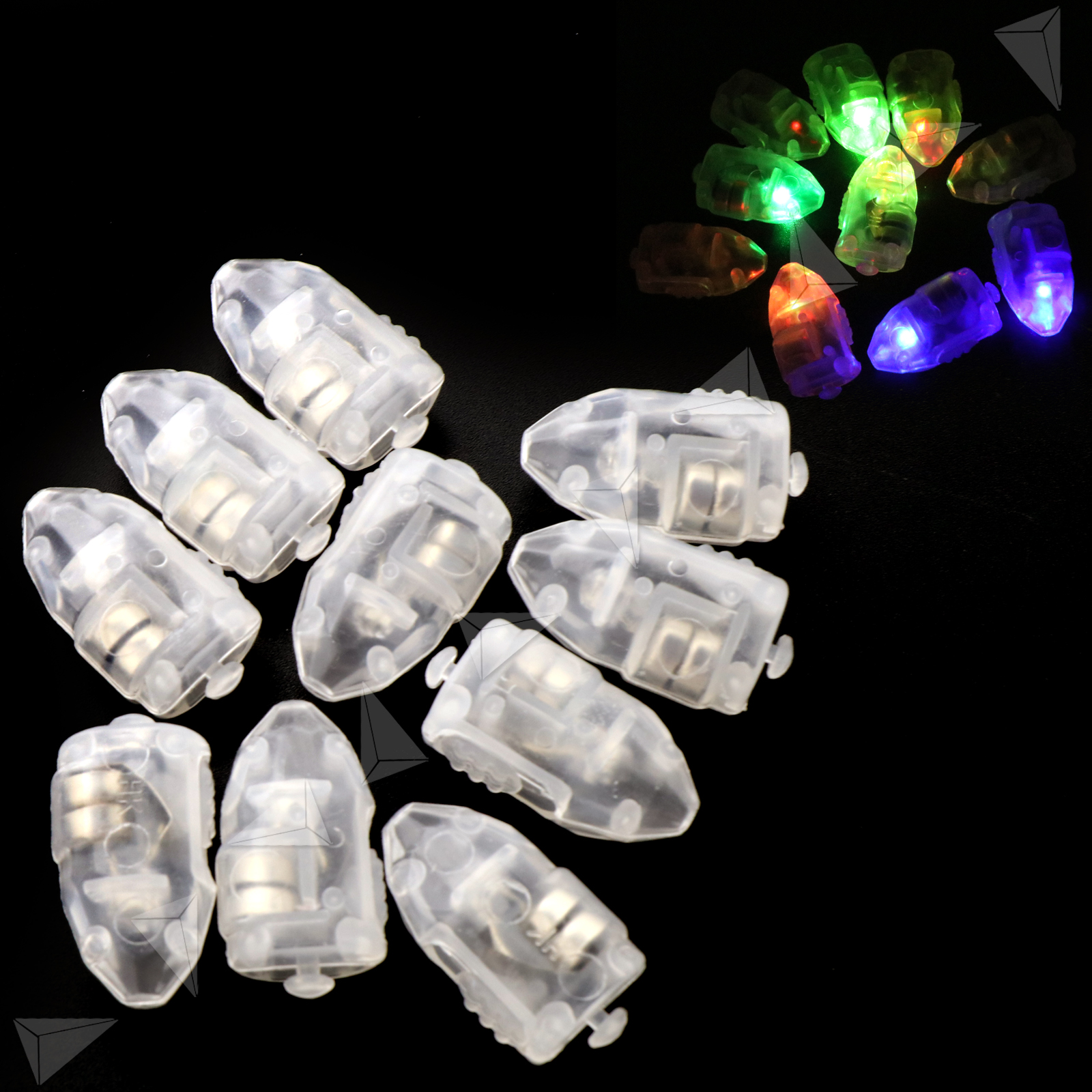 10TLG Mini LED Leuchte LEDL Luftballon Lampe Blinker