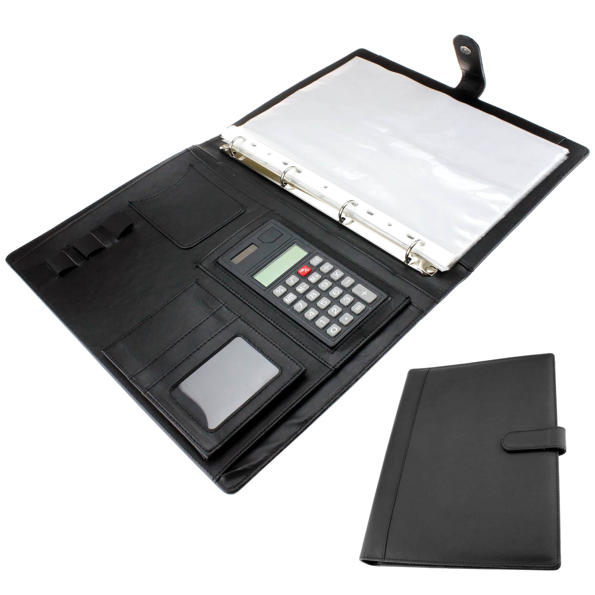 A4 Conference Folder & Calculator Executive Business Document Portfolio ...