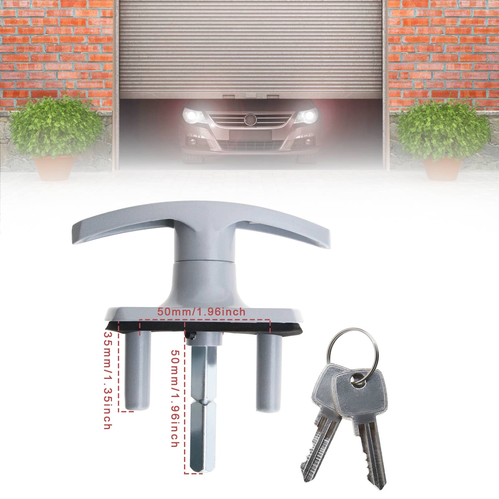Minimalist Garage Door Handle Repair Kit for Living room