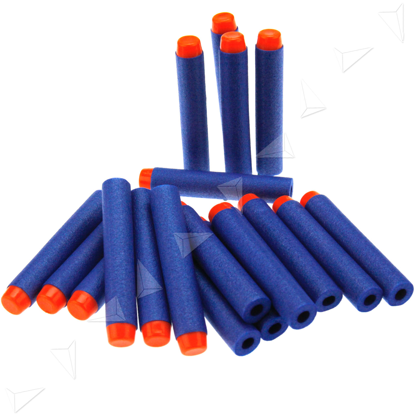 60pcs Soft Sponge Plastic Refill Darts/Bullets for N-Strike Elite ...