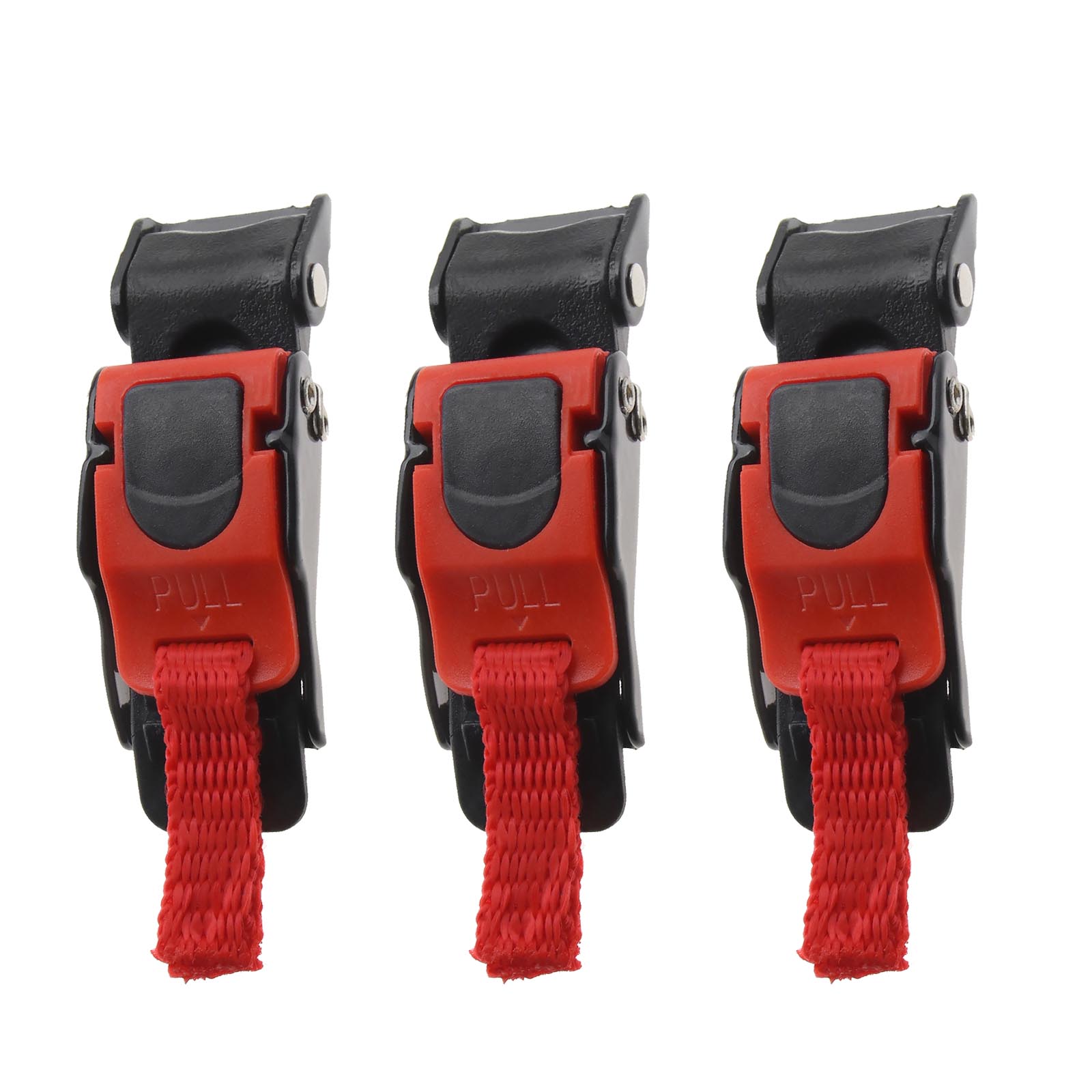 3x Replacement Motorcycle Helmet Quick Release Clip Chin ...