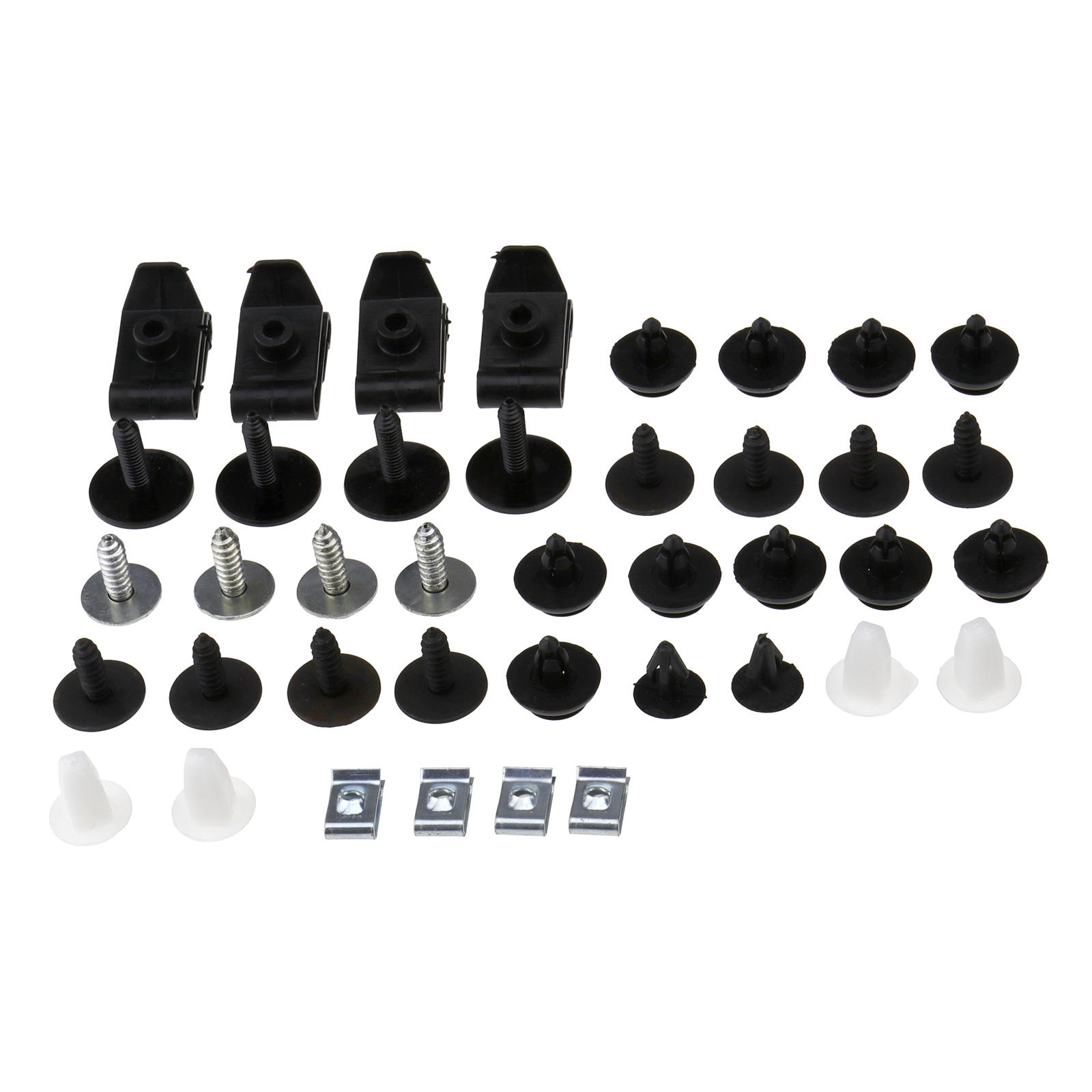 40x Engine Under tray Cover Clips Fasteners Trim Guard Screws For ...