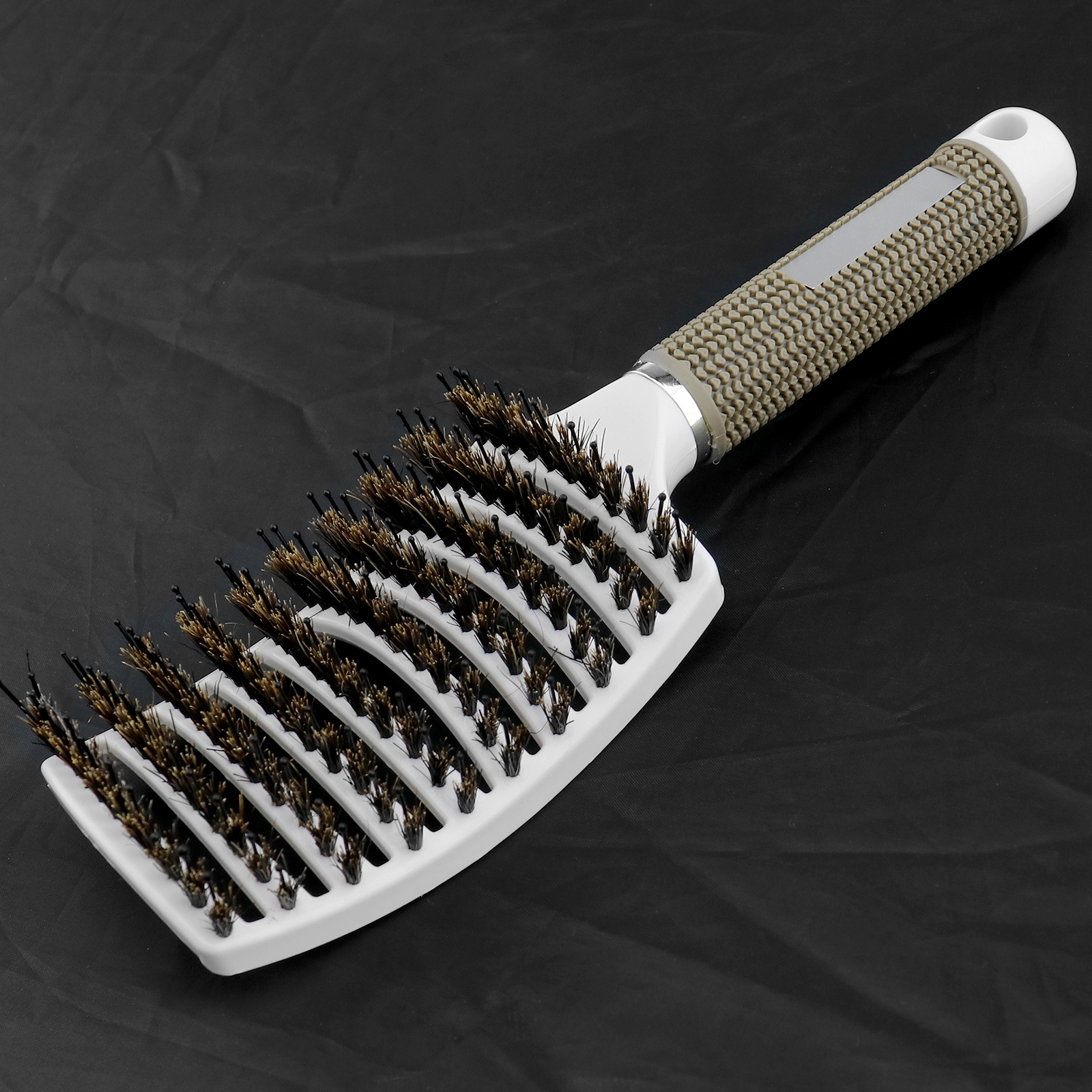 2x Curved Vented Detangling Paddle Hair Brush Fast Blow Dry Scalp Massage 4894669075617 Ebay