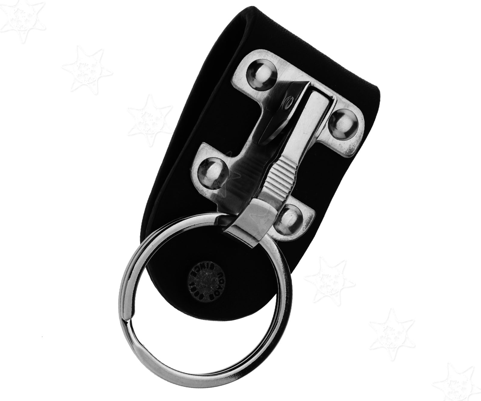 Heavy Duty Belt Loop Clips Key Chain Holder Stainless Steel Keyring ...