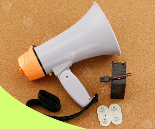 Clearance Megaphone Loud Speaker Hailer Horn Handheld Sports Portable 