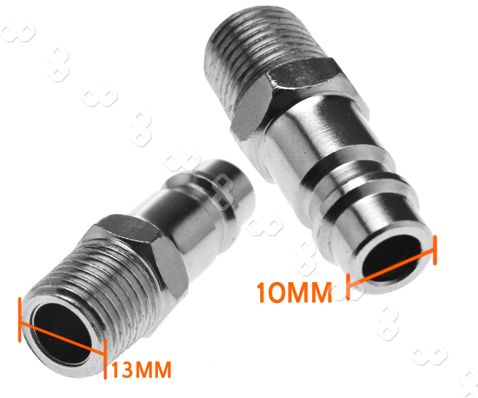 10x Malefemale Quick Release Air Line Hose Couplings Fitting 14 Bsp Connector Ebay 3084