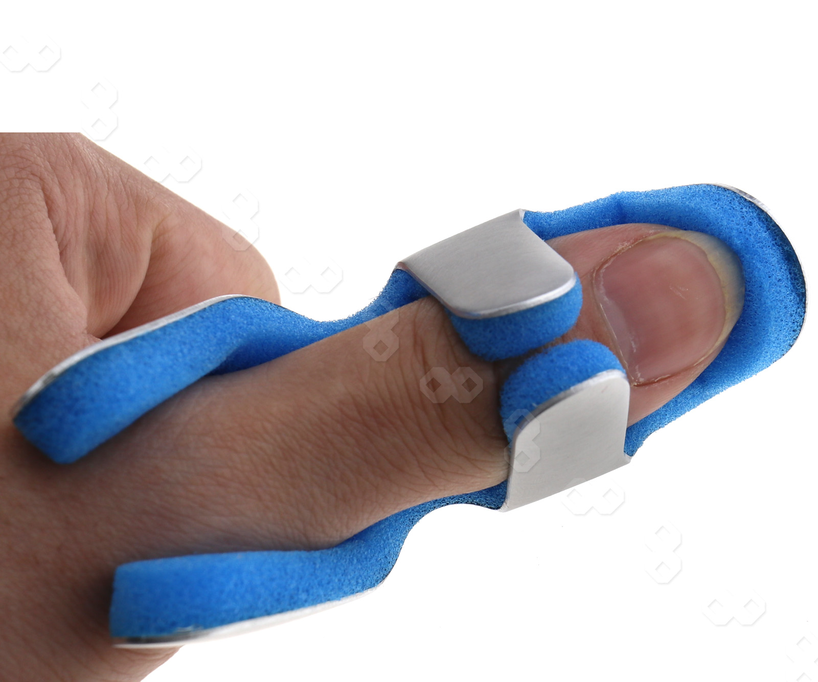 Size L Aluminum&Foam Thumb Sprain Support Finger Splint Pain Relief eBay