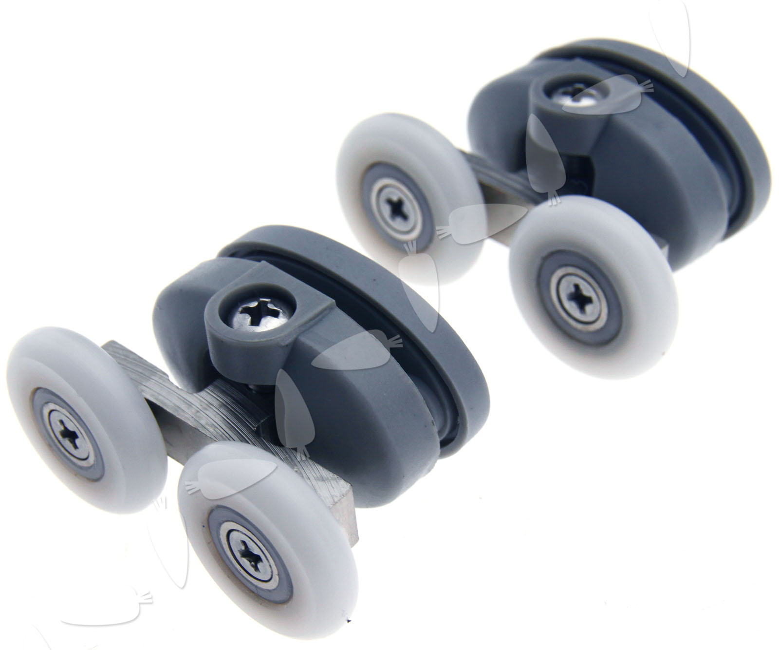 2x-stainless-steel-double-top-dia-23mm-shower-door-rollers-wheels