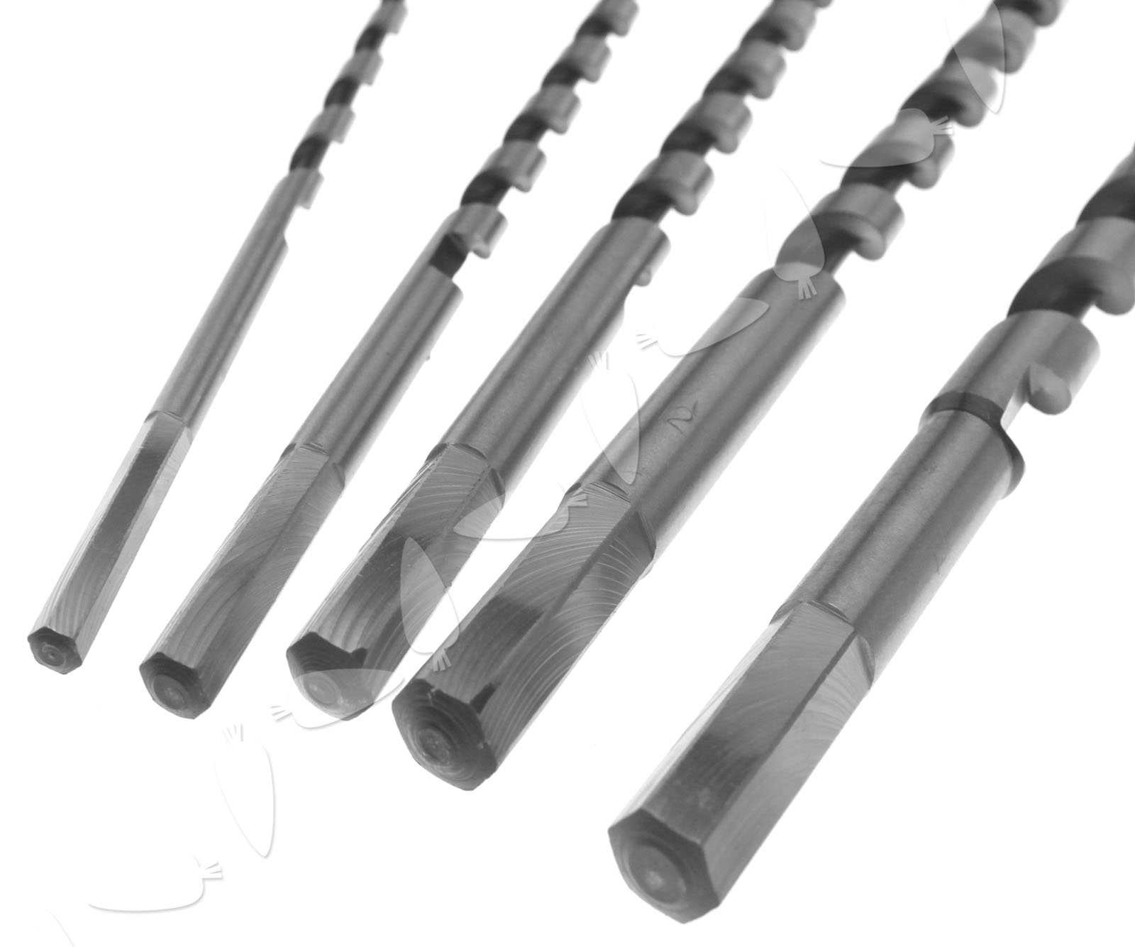 5PCS 6 8 10 12 14mm Wood Drill Bits Wookworking Auger Bit Set 230mm Hex ...