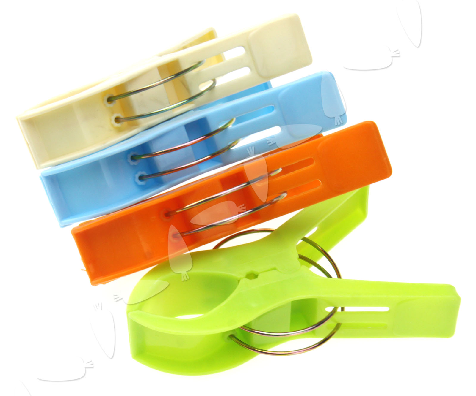 8PCS Bright Color Large Size Clothespins Plastic Clothes Underwear Clips eBay