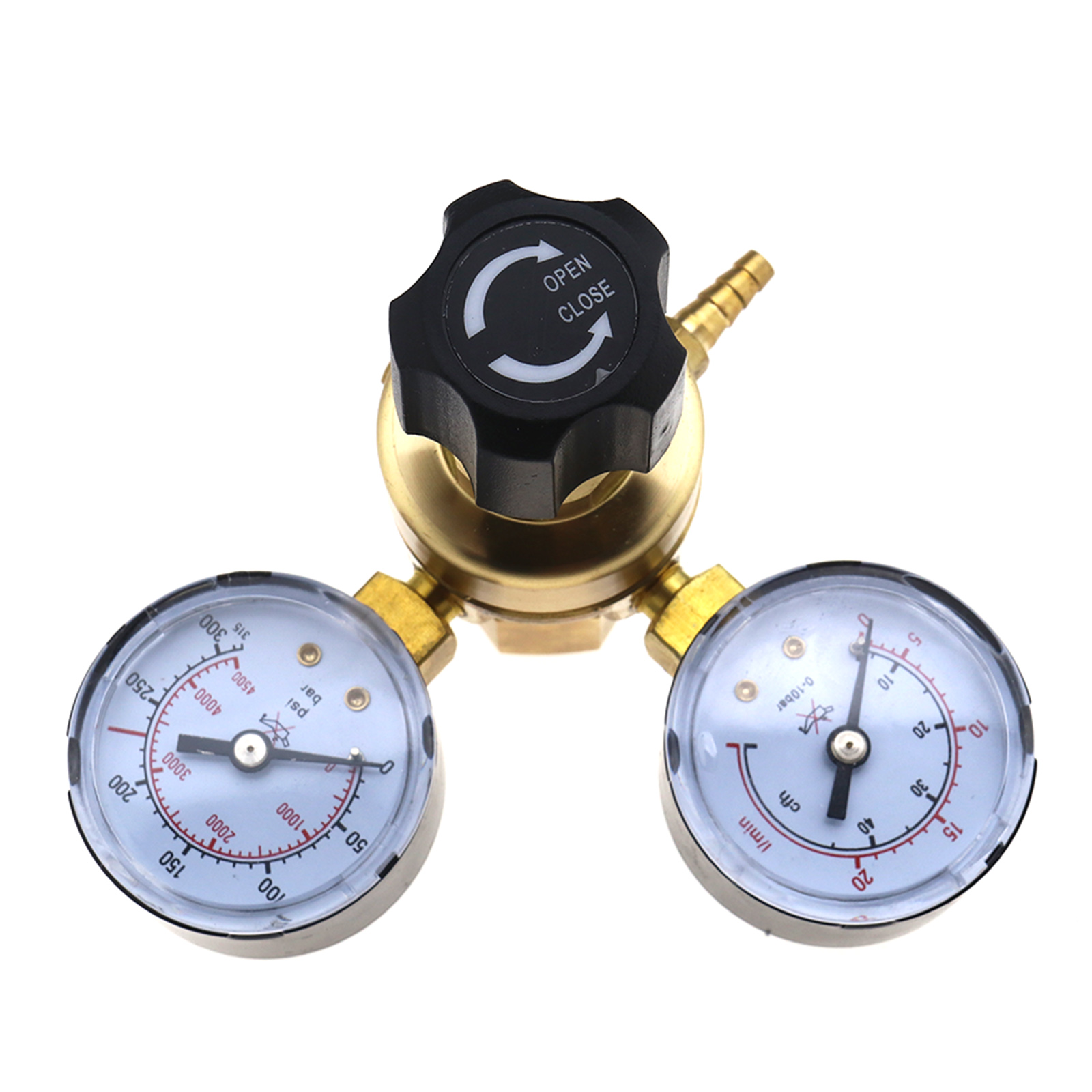 Argon CO2 Mig Tig Flow Meter Welding Weld Regulator Gauge Gas Welder ...