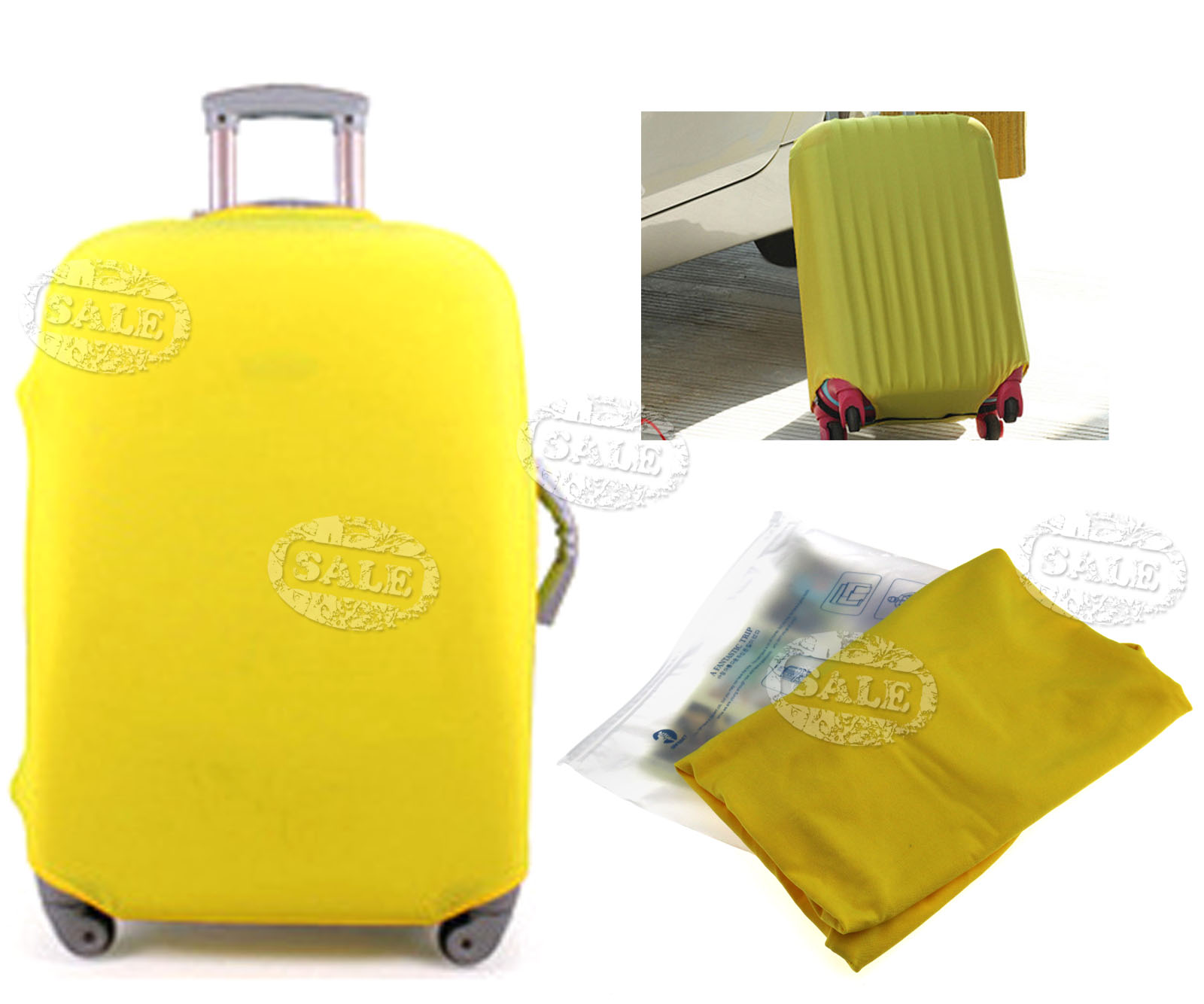 18-30" Luggage Protector Protection Elastic Suitcase Cover Anti Scratch