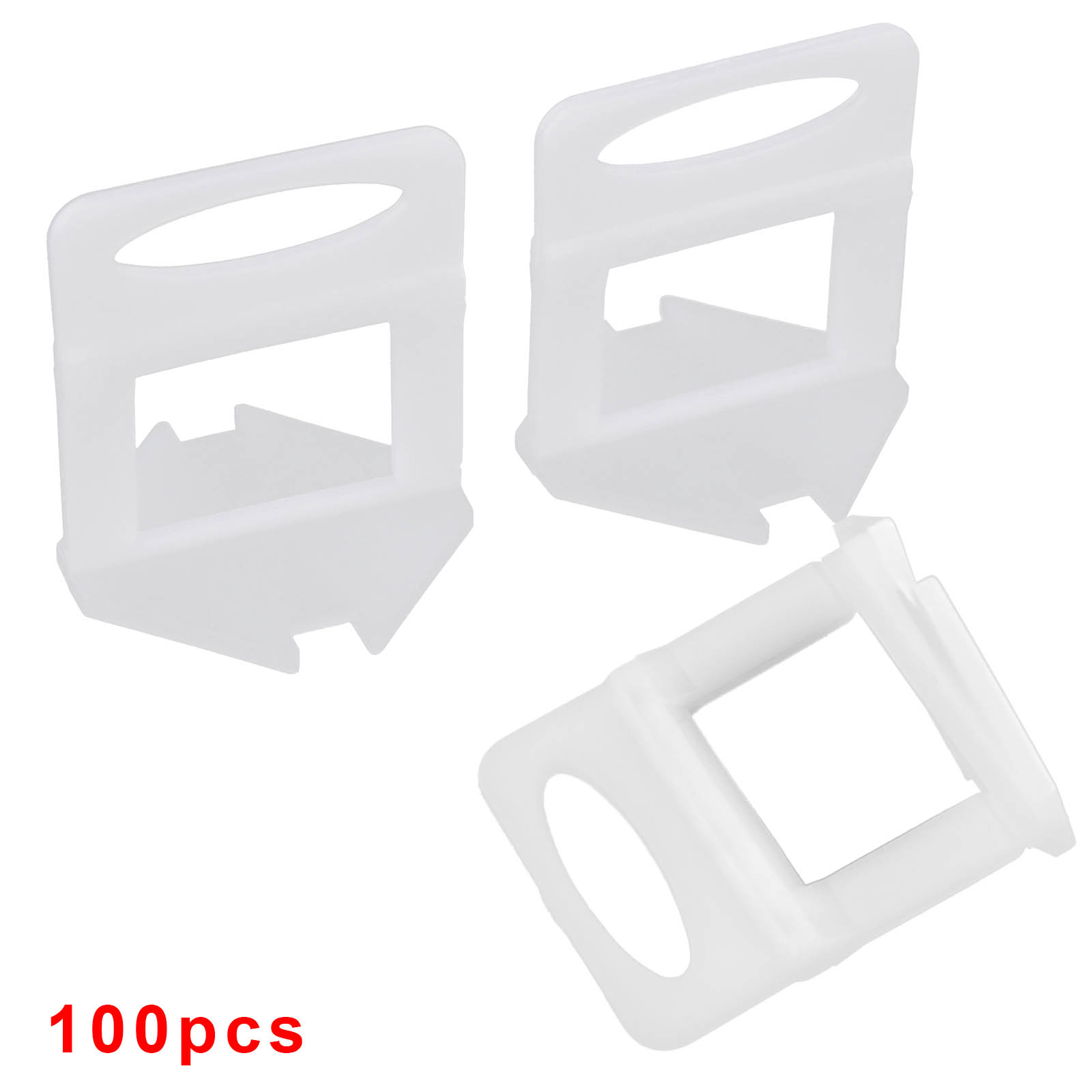 100 Pairs 3.0mm Tile Leveling System Levelling Clips For Wall Floor ...