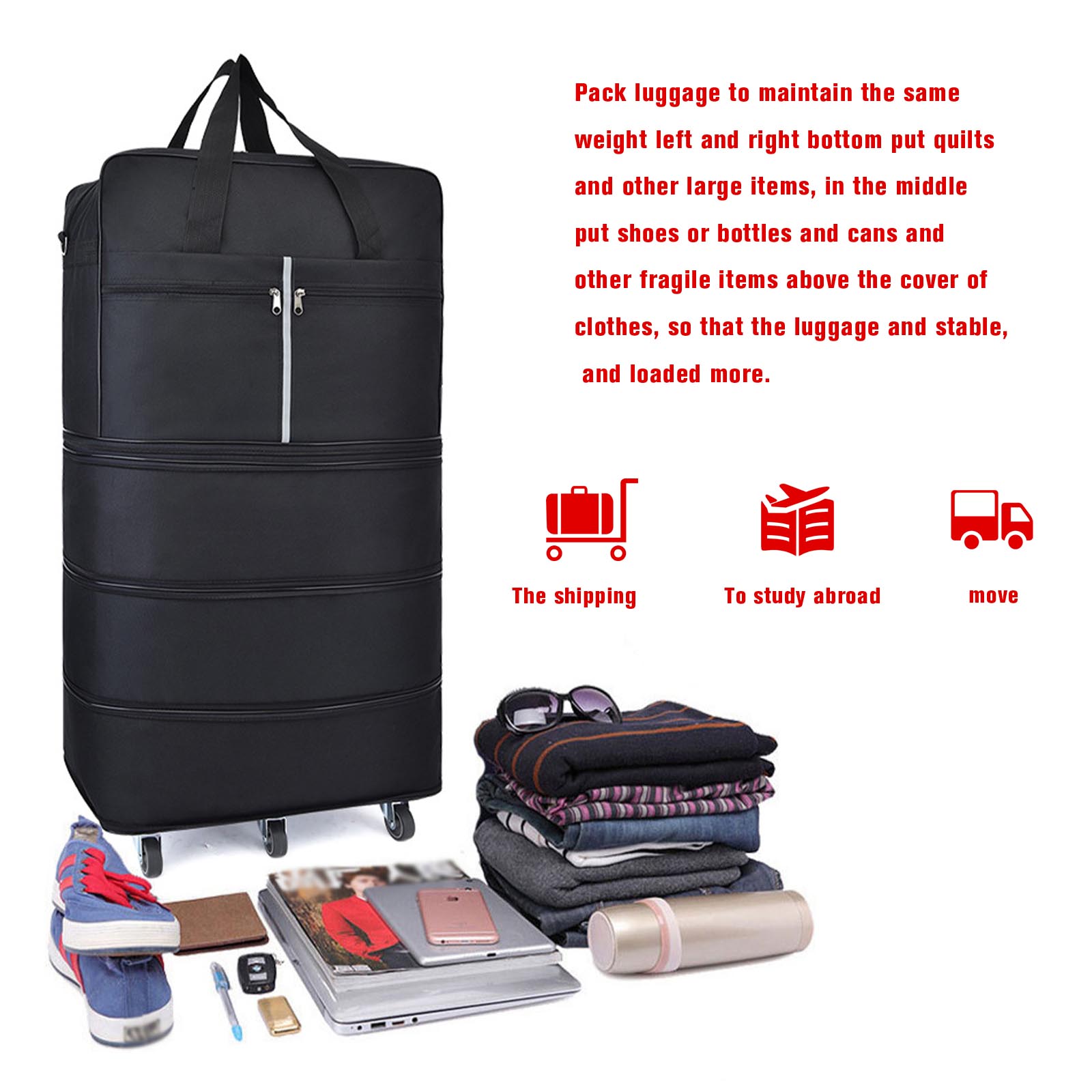 collapsible holdall