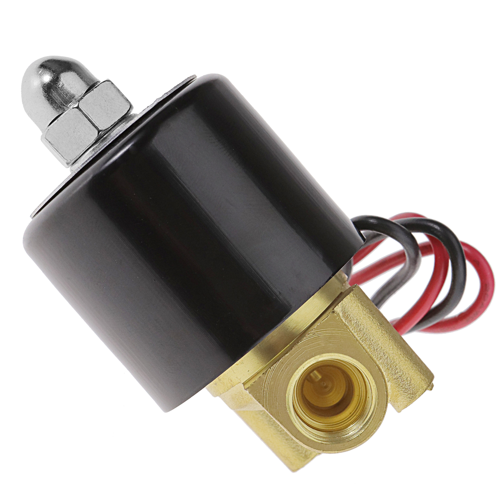 2way 34quotpt Dc 12v Brass Normally Closed Electric Solenoid Valve