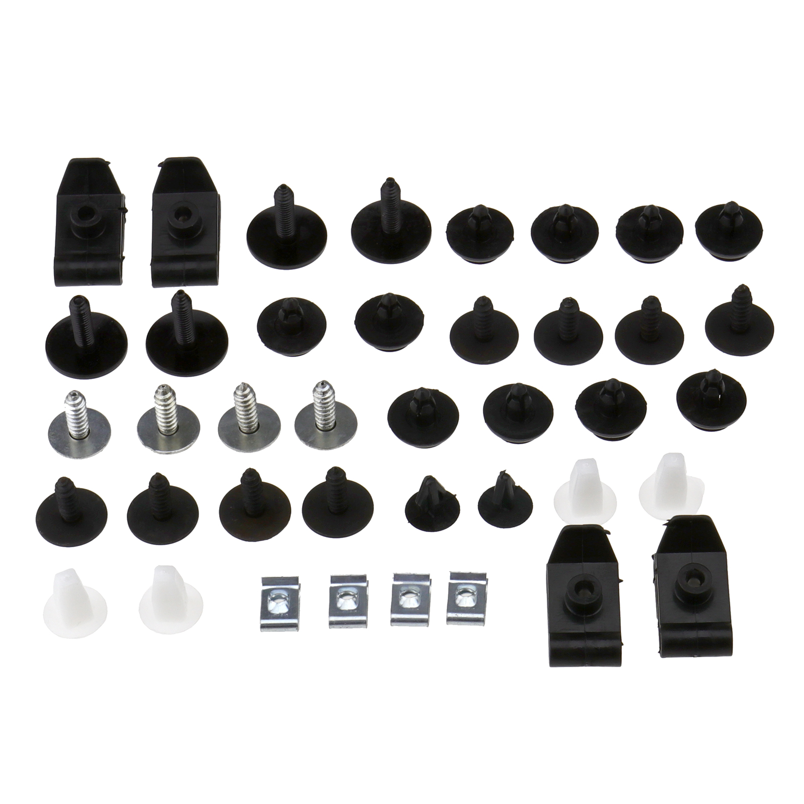 40x Undertray Clamps Clips Under Cover Bottom Splashguard For Toyota 