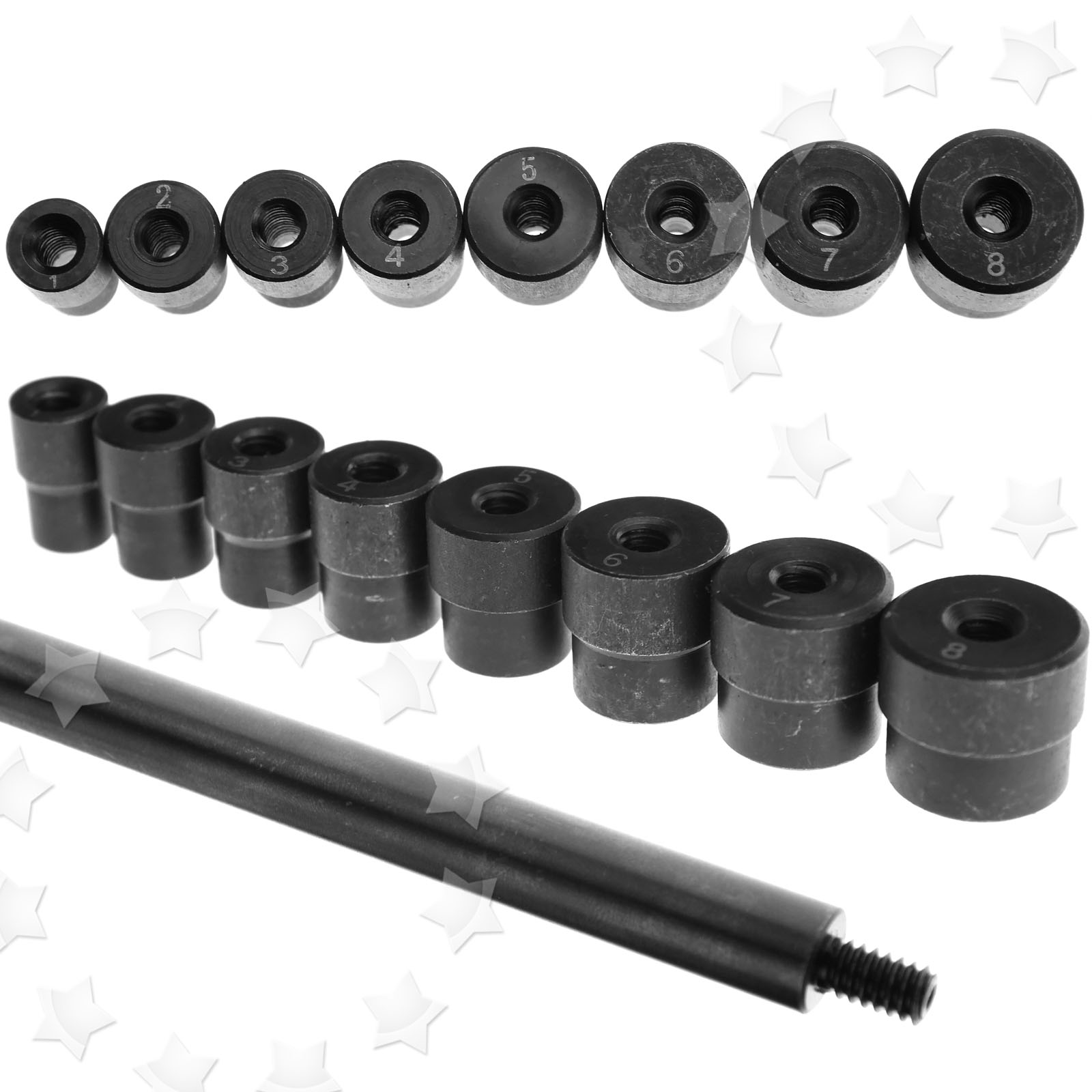 17pcs Clutch Aligning Professional Car Van Garage Clutch Alignment Tool ...