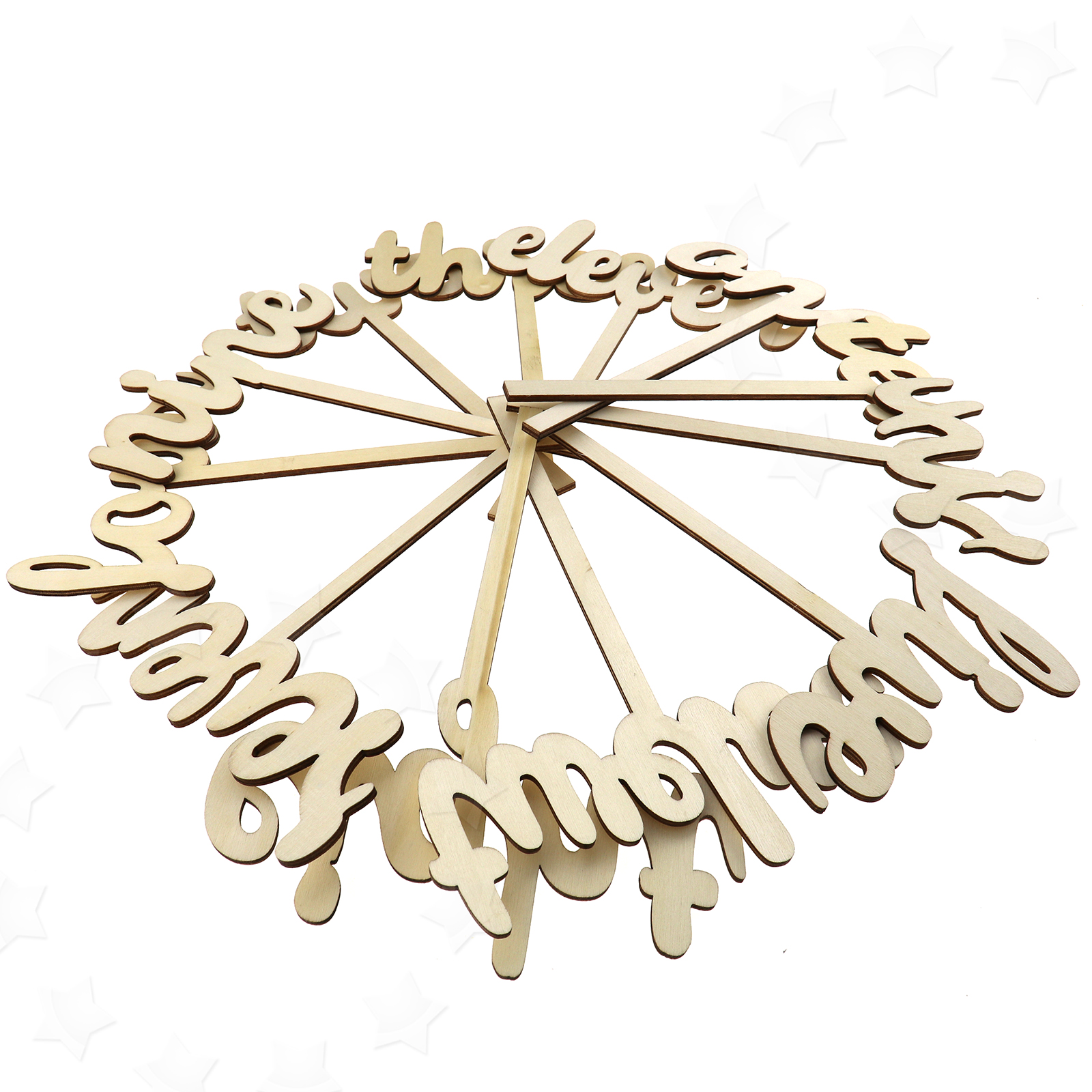 Wedding Supplies Wedding Reception Decorations 1 12 Wooden Script