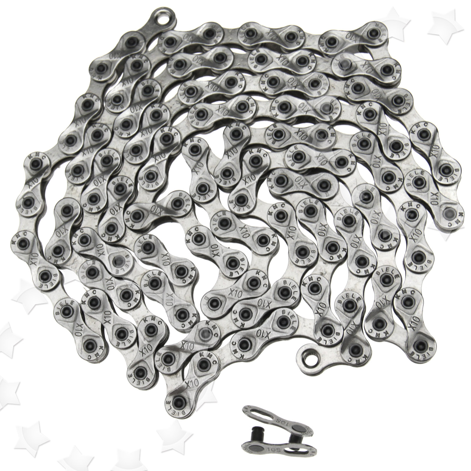 9 Speed 116 Links 6.6mm Width Bike Bicycle Chain for