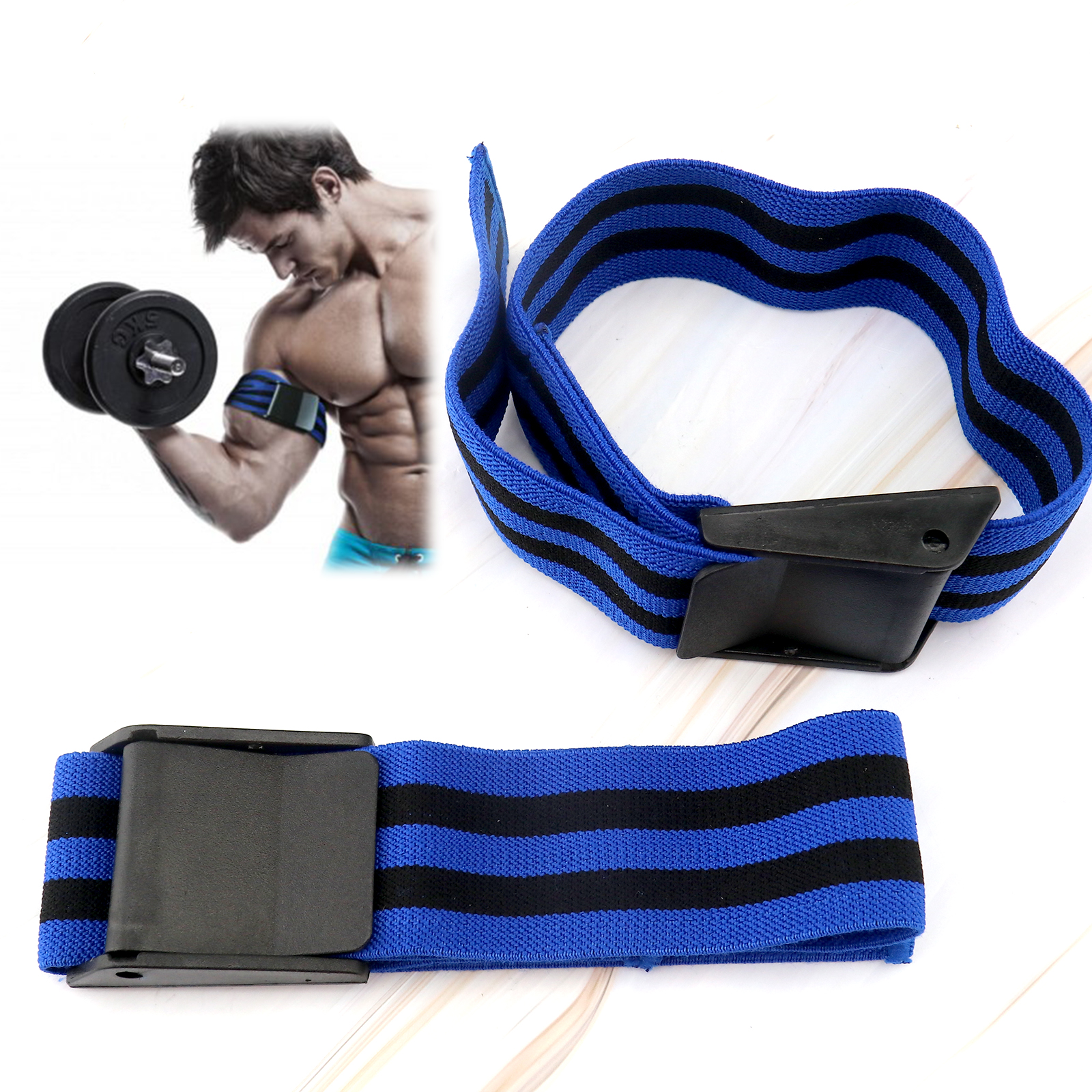 2pc Fitness Occlusion Band Wrap Blood Flow Restriction Training ...