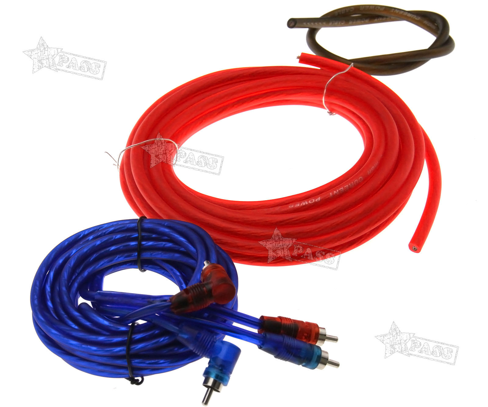 Car Audio Amp Wiring Kit Amplifier Sound System 8 Gauge Cable Wire