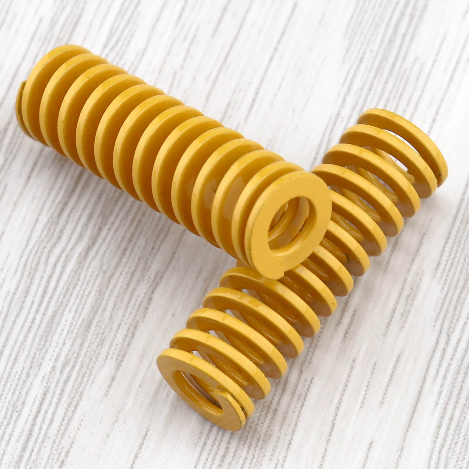 10x 8x25mm Yellow Upgraded Flat HeatBed Compression Spring For 3D