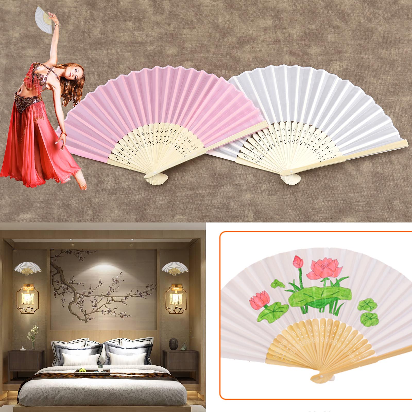 paper fans for wedding