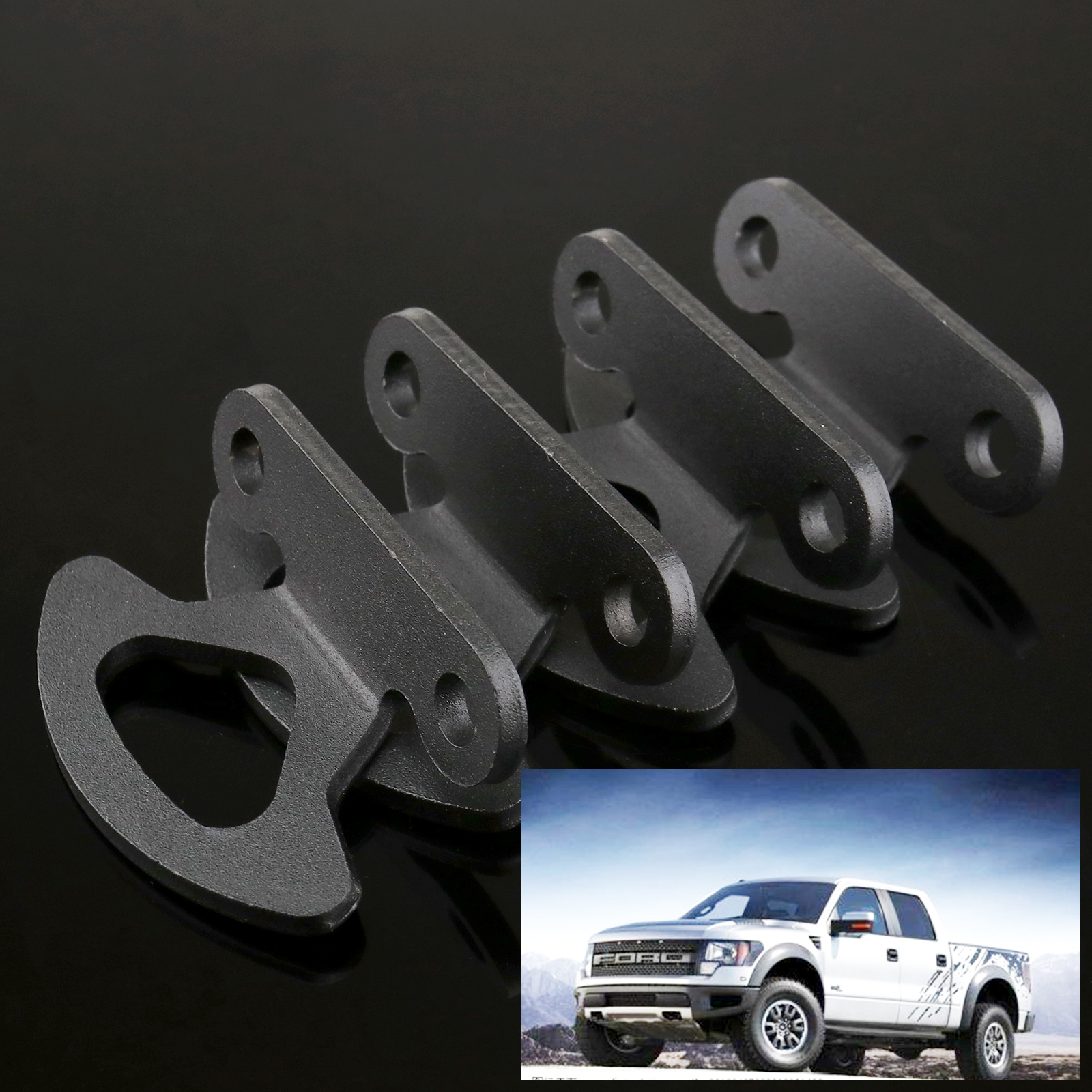 Details About 4pcs Bed Pickup Box Inner Tie Down Hooks For Ford F 150 Explorer Sport Trac